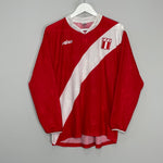 Shop 2004/06 PERU HUGO #2 L/S HOME SHIRT (L) WALON, classic football shirts, vintage football shirts & retro soccer jerseys at Cult Kits