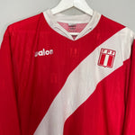 Shop 2004/06 PERU HUGO #2 L/S HOME SHIRT (L) WALON, classic football shirts, vintage football shirts & retro soccer jerseys at Cult Kits