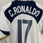 Shop 2004/06 PORTUGAL C.RONALDO #17 AWAY SHIRT (M) NIKE, classic football shirts, vintage football shirts & retro soccer jerseys at Cult Kits