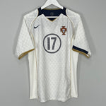 Shop 2004/06 PORTUGAL C.RONALDO #17 AWAY SHIRT (M) NIKE, classic football shirts, vintage football shirts & retro soccer jerseys at Cult Kits