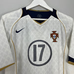 Shop 2004/06 PORTUGAL C.RONALDO #17 AWAY SHIRT (M) NIKE, classic football shirts, vintage football shirts & retro soccer jerseys at Cult Kits