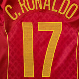 Buy 2004/06 Portugal C.Ronaldo 17 Home Shirt (L) Nike ~ Free worldwide shipping ~ Authentic Vintage Football Shirts from Cult Kits