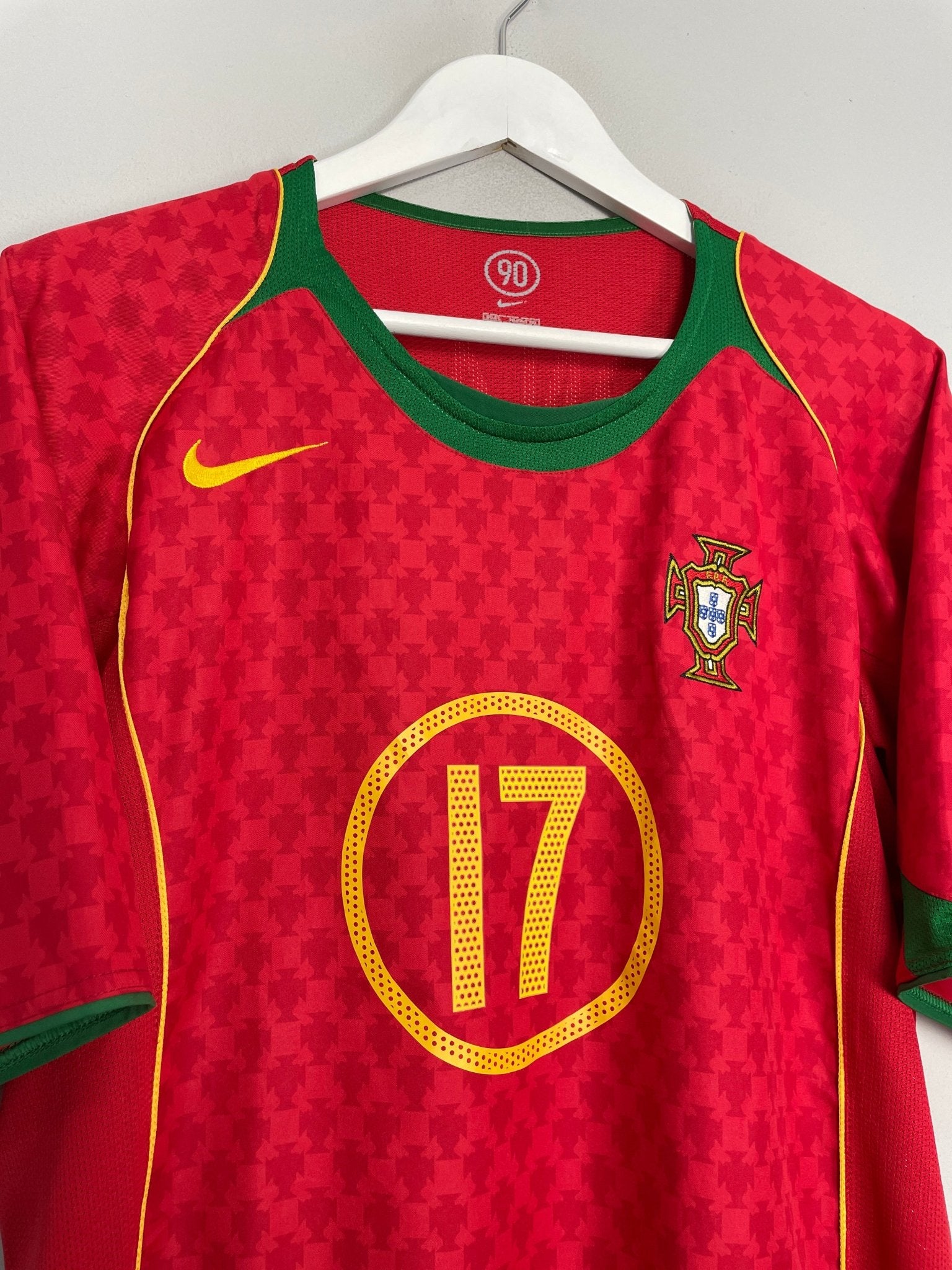 2004/06 PORTUGAL C.RONALDO #17 HOME SHIRT (L) NIKE – Cult Kits 2004/06 PORTUGAL C.RONALDO #17 HOME SHIRT (L) NIKE – Cult Kits