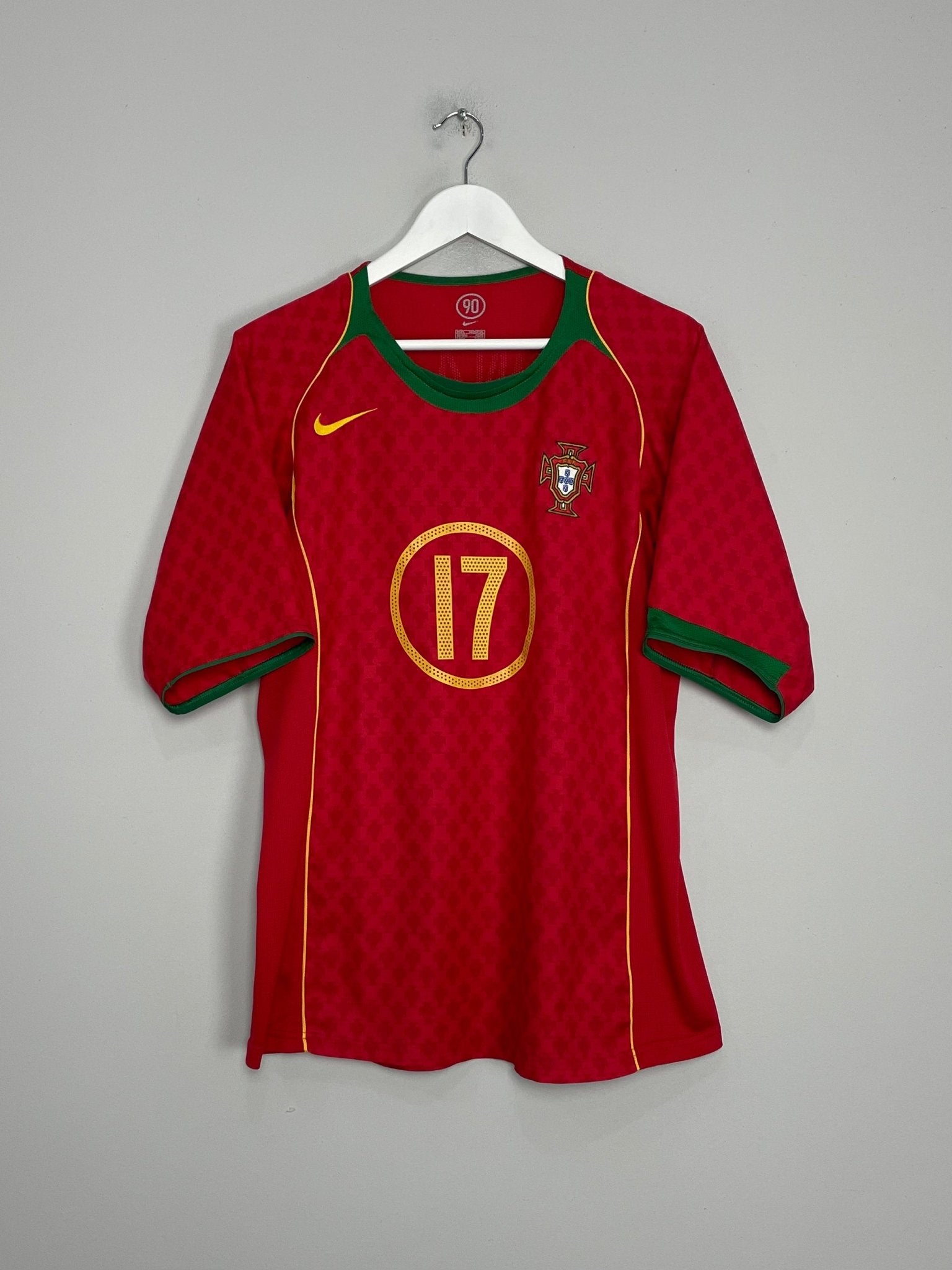2004/06 PORTUGAL C.RONALDO #17 HOME SHIRT (L) NIKE – Cult Kits