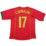 Buy 2004/06 PORTUGAL C.RONALDO 17 HOME SHIRT (L) NIKE ~ Free worldwide shipping available ~ Authentic Vintage Football Shirts from Cult Kits