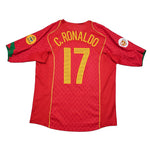 Buy 2004/06 Portugal C.Ronaldo 17 Home Shirt (L) Nike ~ Free worldwide shipping ~ Authentic Vintage Football Shirts from Cult Kits