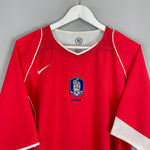 Shop 2004/06 SOUTH KOREA HOME SHIRT (XL) NIKE, classic football shirts, vintage football shirts & retro soccer jerseys at Cult Kits