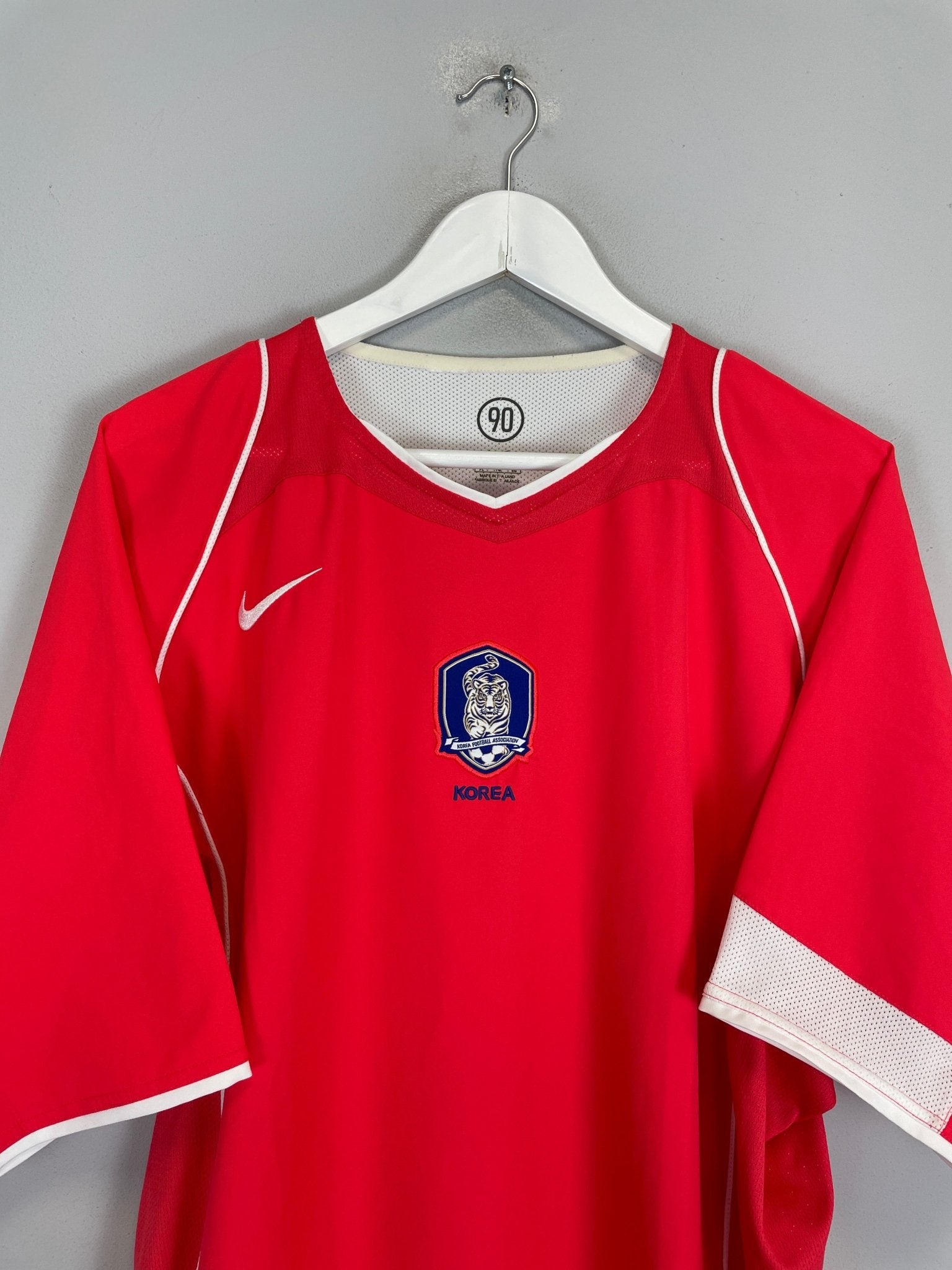 Shop 2004/06 SOUTH KOREA HOME SHIRT (XL) NIKE, classic football shirts, vintage football shirts & retro soccer jerseys at Cult Kits