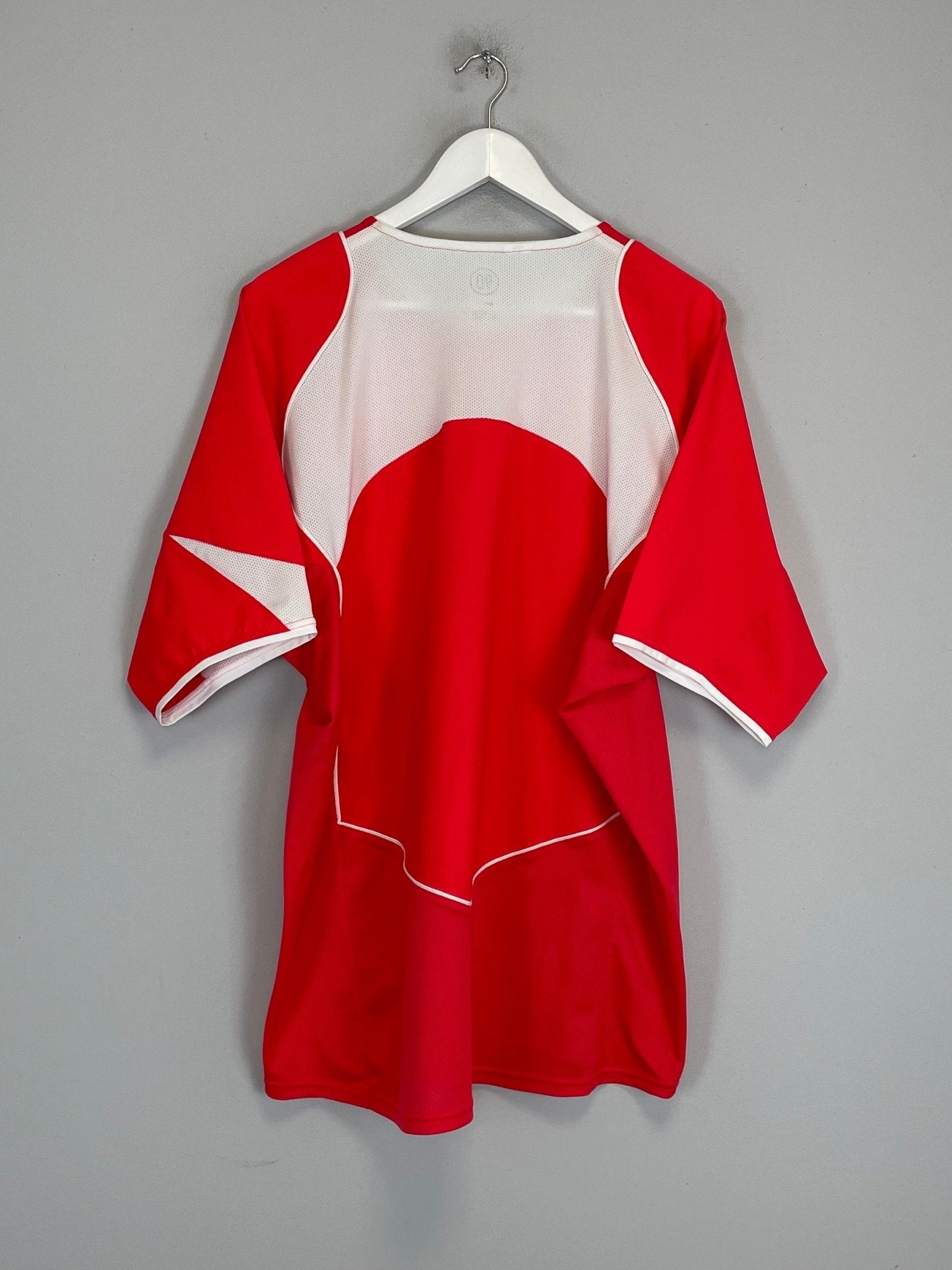 Shop 2004/06 SOUTH KOREA HOME SHIRT (XL) NIKE, classic football shirts, vintage football shirts & retro soccer jerseys at Cult Kits