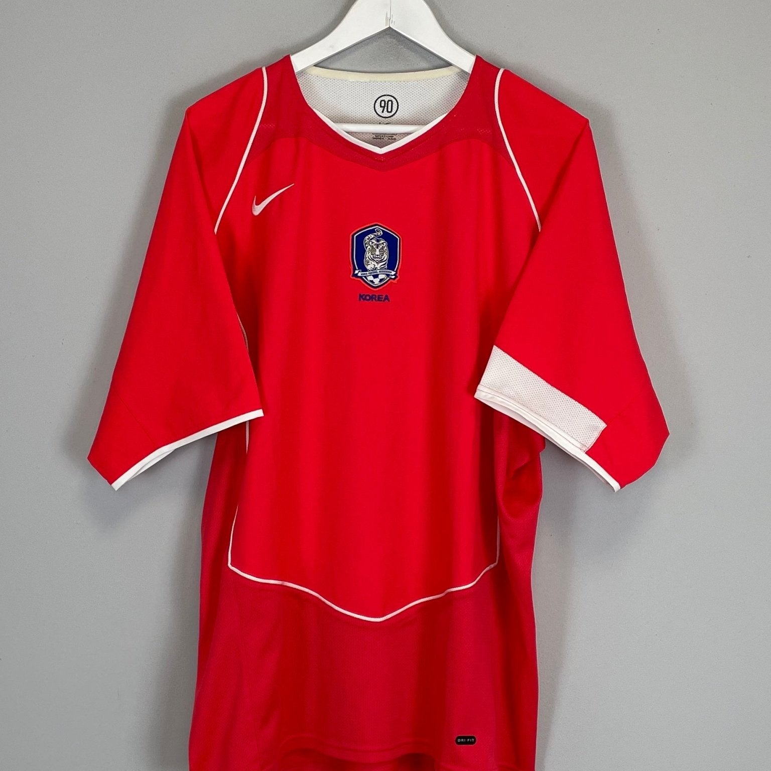 Shop 2004/06 SOUTH KOREA HOME SHIRT (XL) NIKE, classic football shirts, vintage football shirts & retro soccer jerseys at Cult Kits