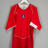 Shop 2004/06 SOUTH KOREA HOME SHIRT (XL) NIKE, classic football shirts, vintage football shirts & retro soccer jerseys at Cult Kits