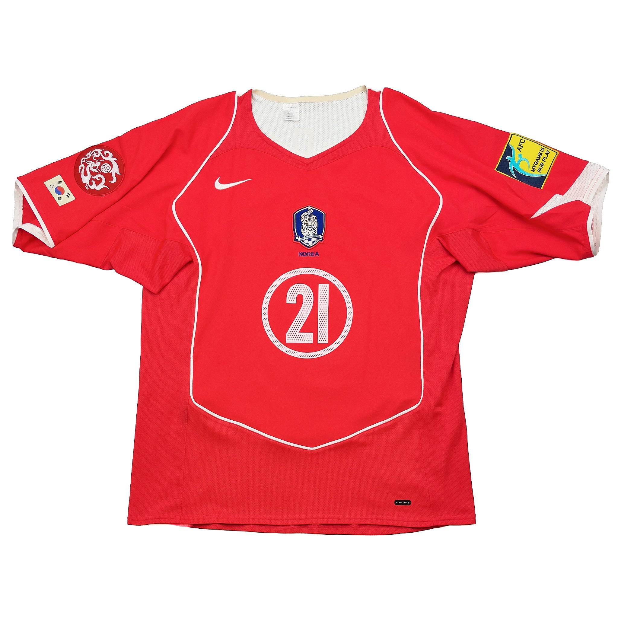 2004/06 South Korea J S Park #21 Home Shirt (M) Nike – Cult Kits