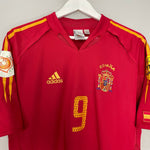 Shop 2004/06 SPAIN F.TORRES #9 HOME SHIRT (M) ADIDAS, classic football shirts, vintage football shirts & retro soccer jerseys at Cult Kits