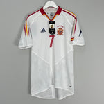 Shop 2004/06 SPAIN RAUL #7 *BNWT* AWAY SHIRT (S) ADIDAS, classic football shirts, vintage football shirts & retro soccer jerseys at Cult Kits