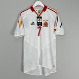 Shop 2004/06 SPAIN RAUL #7 *BNWT* AWAY SHIRT (S) ADIDAS, classic football shirts, vintage football shirts & retro soccer jerseys at Cult Kits