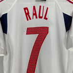 Shop 2004/06 SPAIN RAUL #7 *BNWT* AWAY SHIRT (S) ADIDAS, classic football shirts, vintage football shirts & retro soccer jerseys at Cult Kits