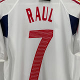 Shop 2004/06 SPAIN RAUL #7 *BNWT* AWAY SHIRT (S) ADIDAS, classic football shirts, vintage football shirts & retro soccer jerseys at Cult Kits