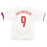 Buy 2004/06 Turkey Hakan Suker 9 Away Shirt (L) Nike ~ Free worldwide shipping ~ Authentic Vintage Football Shirts from Cult Kits