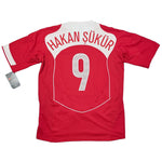 Buy 2004/06 TURKEY HAKAN SUKER 9 *PLAYER ISSUE* BNWT HOME SHIRT (XL) NIKE ~ Free worldwide shipping available ~ Authentic Vintage Football Shirts from Cult Kits