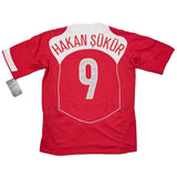 Buy 2004/06 TURKEY HAKAN SUKER 9 *PLAYER ISSUE* BNWT HOME SHIRT (XL) NIKE ~ Free worldwide shipping available ~ Authentic Vintage Football Shirts from Cult Kits