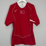 Shop 2004/06 TURKEY HOME SHIRT (XL) NIKE, classic football shirts, vintage football shirts & retro soccer jerseys at Cult Kits