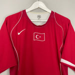 Shop 2004/06 TURKEY HOME SHIRT (XL) NIKE, classic football shirts, vintage football shirts & retro soccer jerseys at Cult Kits