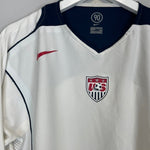 2004/06 USA *PLAYER ISSUE* L/S HOME SHIRT (XXL) NIKE - Cult Kits - XXL - Buy Vintage Football Shirts, Authentic Retro Football Shirts For Sale, Classic Football Shirts & Soccer Jersey