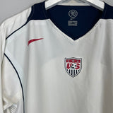 2004/06 USA *PLAYER ISSUE* L/S HOME SHIRT (XXL) NIKE - Cult Kits - XXL - Buy Vintage Football Shirts, Authentic Retro Football Shirts For Sale, Classic Football Shirts & Soccer Jersey