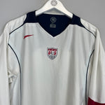 2004/06 USA *PLAYER ISSUE* L/S HOME SHIRT (XXL) NIKE - Cult Kits - XXL - Buy Vintage Football Shirts, Authentic Retro Football Shirts For Sale, Classic Football Shirts & Soccer Jersey