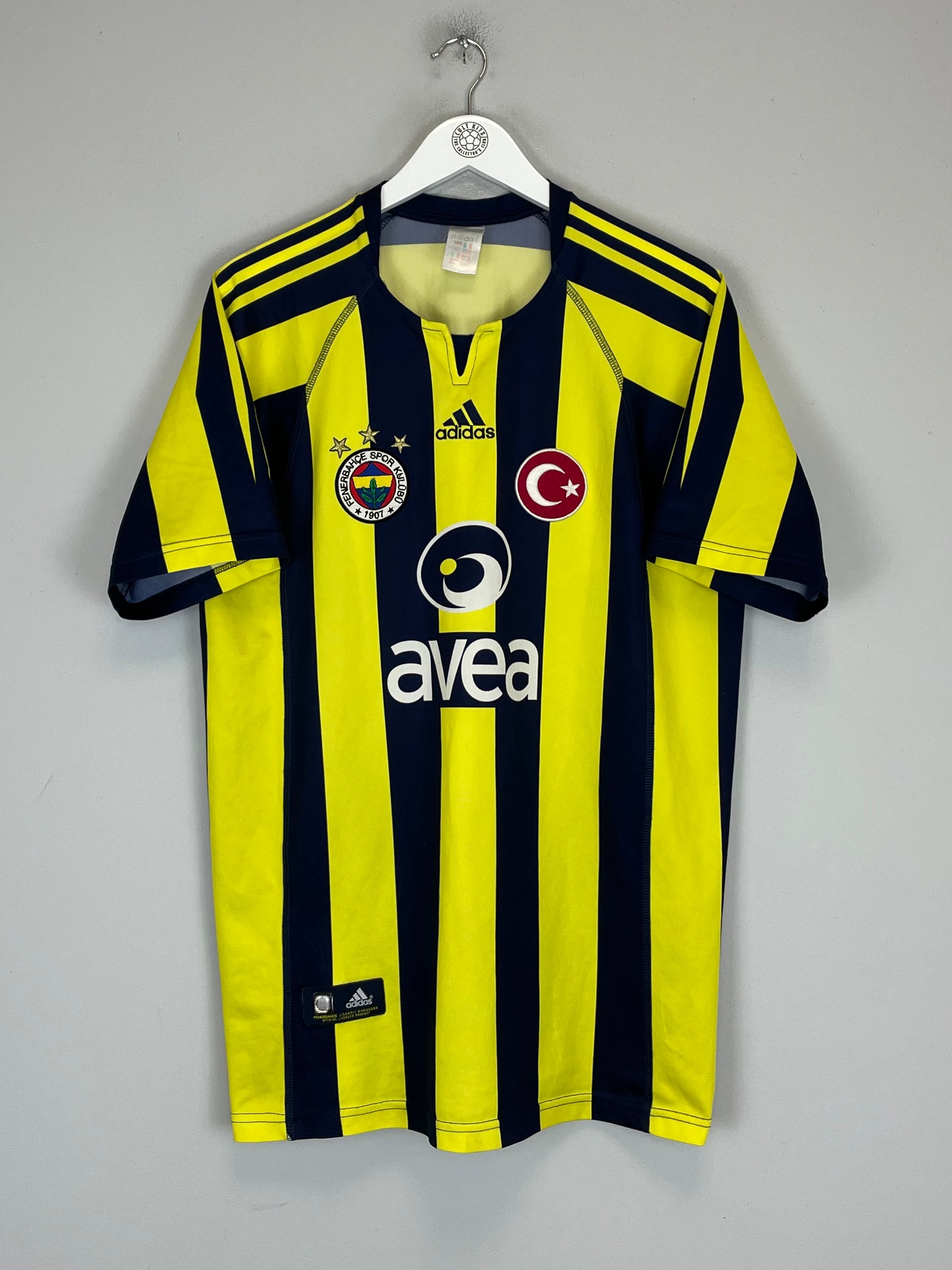 Shop 2004/05 FENERBAHCE HOME SHIRT (XL) ADIDAS, classic football shirts, vintage football shirts & retro soccer jerseys at Cult Kits