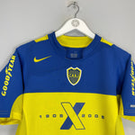 Shop 2005 BOCA JUNIORS CARLITOS #10 HOME SHIRT (S) NIKE, classic football shirts, vintage football shirts & retro soccer jerseys at Cult Kits