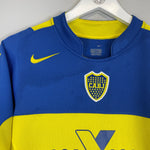 Shop 2005 BOCA JUNIORS CARLITOS #10 HOME SHIRT (S) NIKE, classic football shirts, vintage football shirts & retro soccer jerseys at Cult Kits
