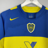 Shop 2005 BOCA JUNIORS CARLITOS #10 HOME SHIRT (S) NIKE, classic football shirts, vintage football shirts & retro soccer jerseys at Cult Kits