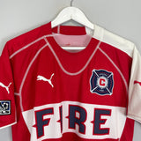 Shop 2005 CHICAGO FIRE HOME SHIRT (M) PUMA, classic football shirts, vintage football shirts & retro soccer jerseys at Cult Kits