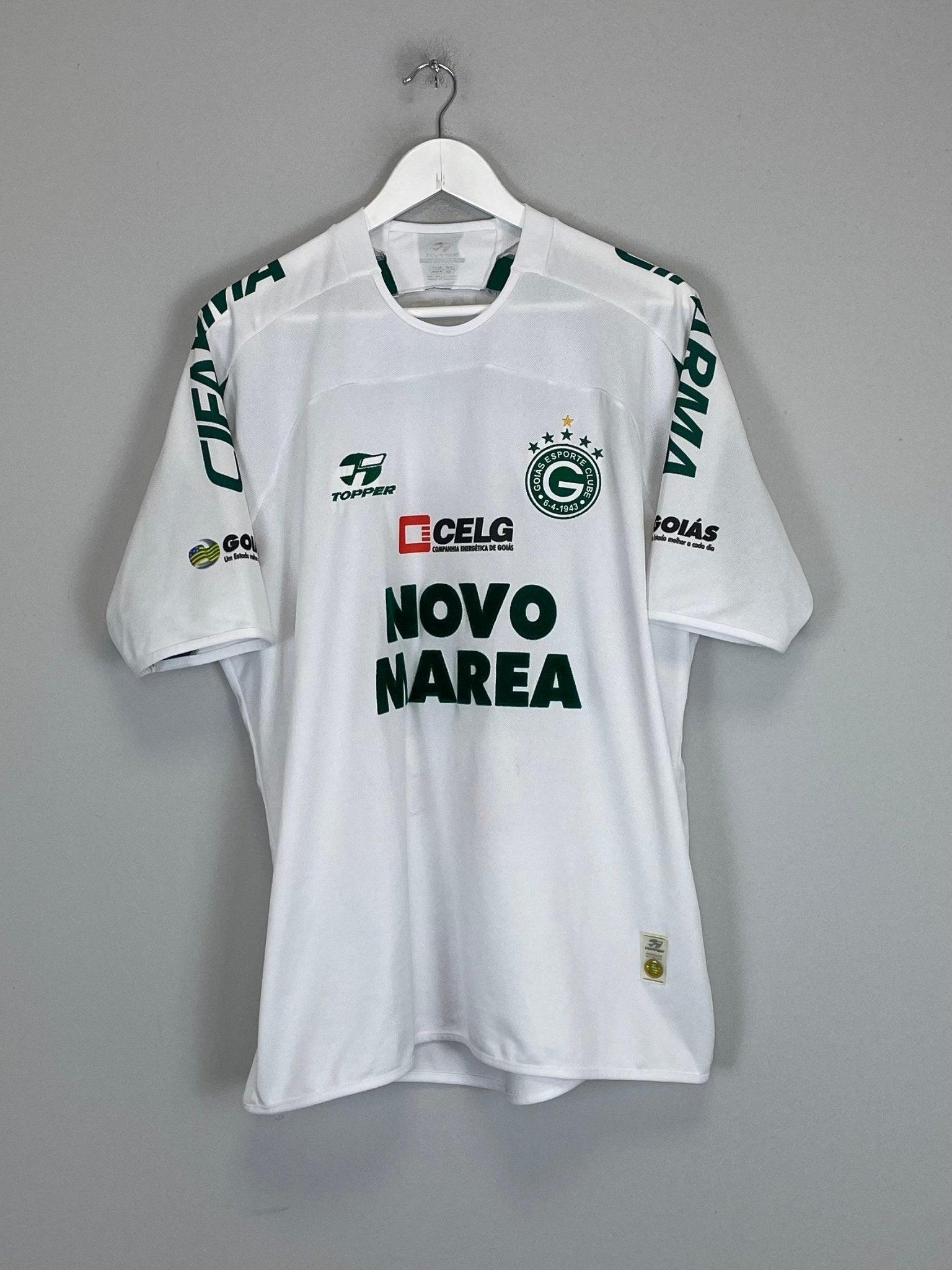 Shop 2005 GOIAS #10 AWAY SHIRT (XL) TOPPER, classic football shirts, vintage football shirts & retro soccer jerseys at Cult Kits