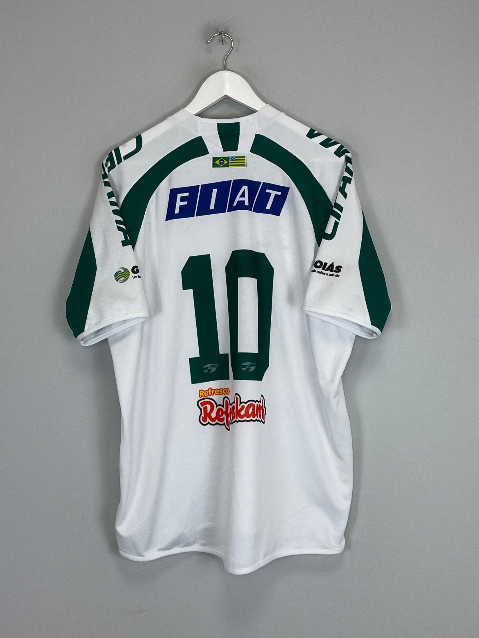 Shop 2005 GOIAS #10 AWAY SHIRT (XL) TOPPER, classic football shirts, vintage football shirts & retro soccer jerseys at Cult Kits