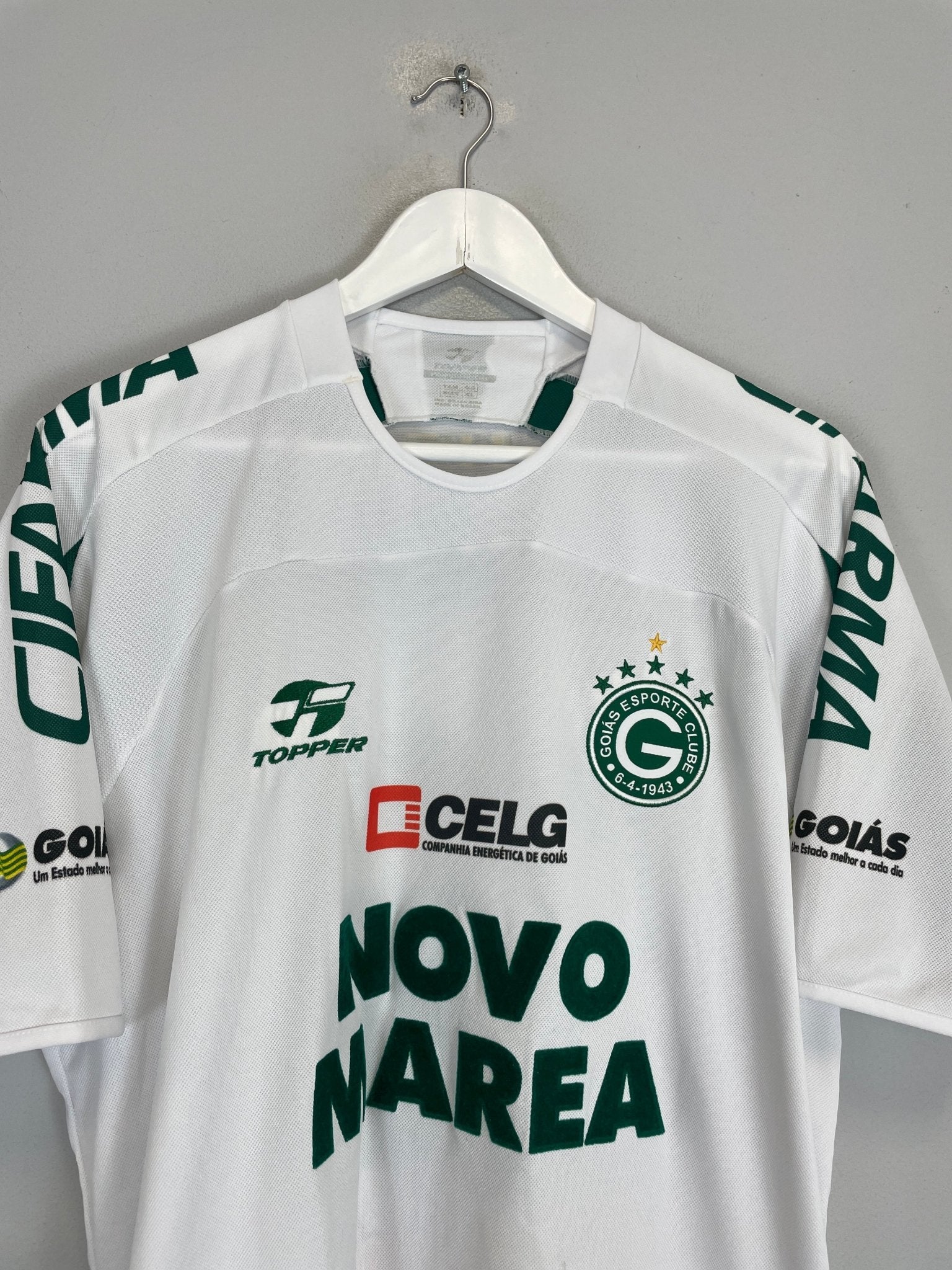 Shop 2005 GOIAS #10 AWAY SHIRT (XL) TOPPER, classic football shirts, vintage football shirts & retro soccer jerseys at Cult Kits