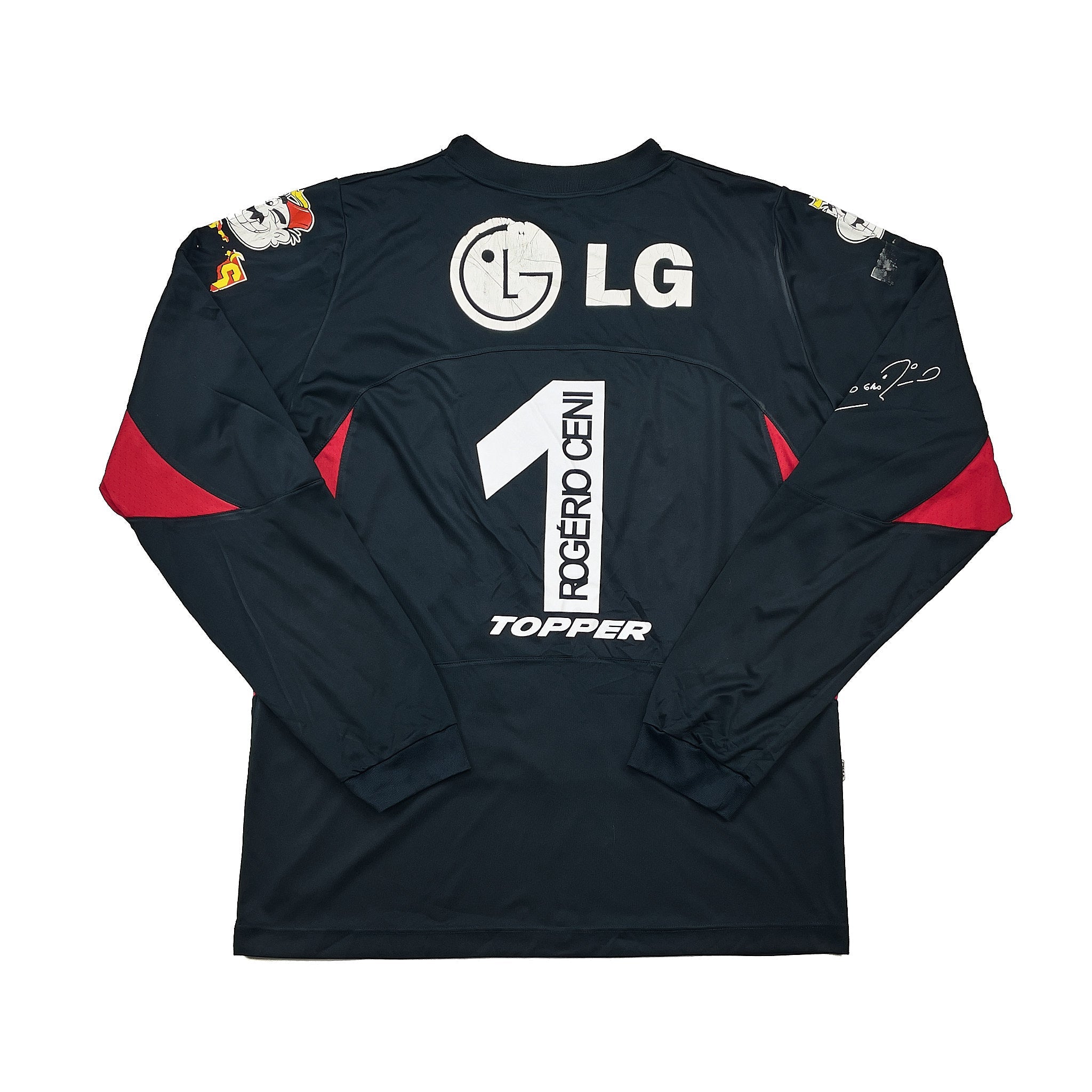 Buy 2005 Sao Paulo Rogerio Ceni 1 GK Shirt (L) Topper ~ Free worldwide shipping available ~ Authentic Vintage Football Shirts from Cult Kits
