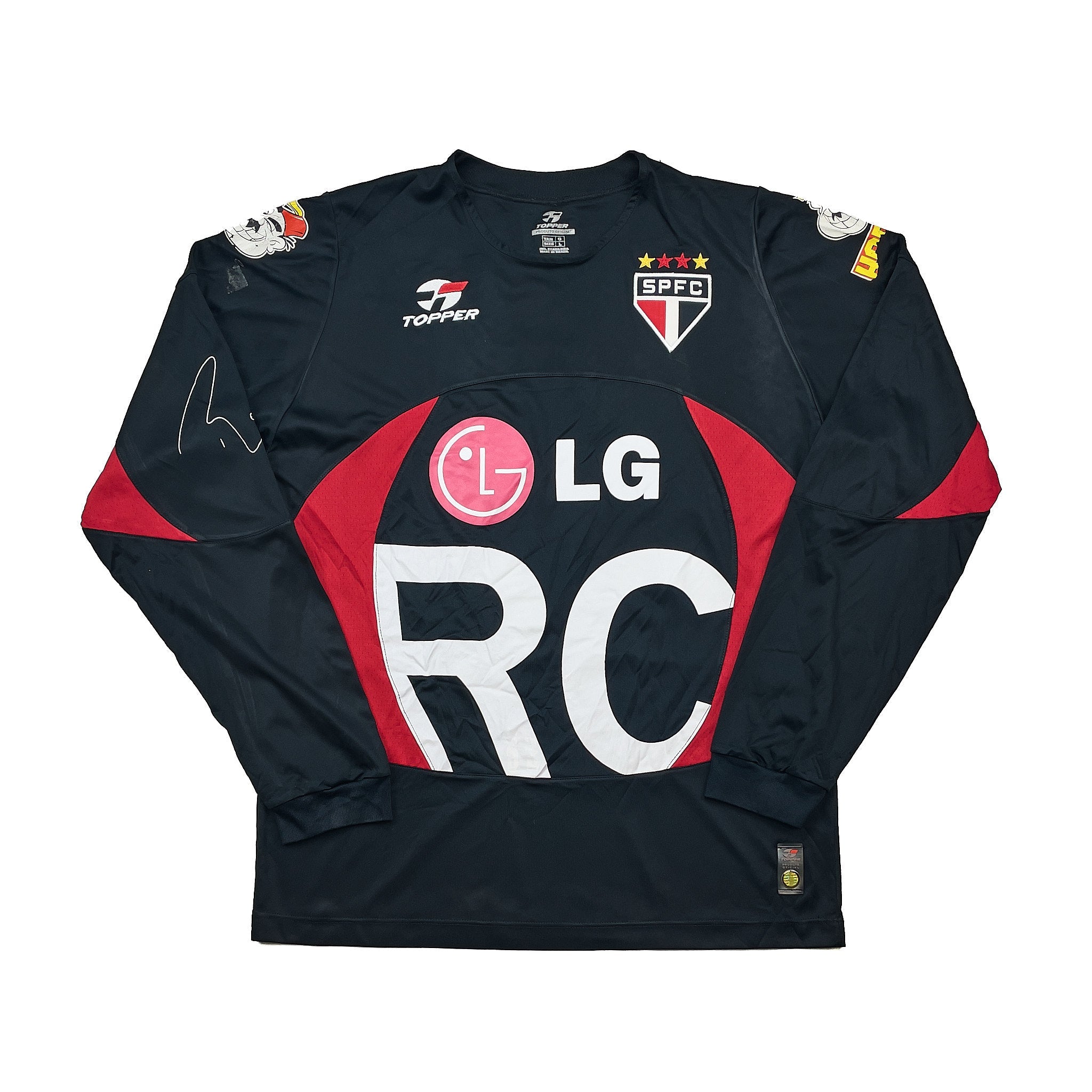 Buy 2005 Sao Paulo Rogerio Ceni 1 GK Shirt (L) Topper ~ Free worldwide shipping available ~ Authentic Vintage Football Shirts from Cult Kits