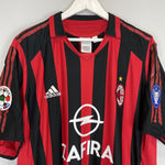 Shop 2005/06 AC MILAN GILARDINO #11 HOME SHIRT (XL) ADIDAS, classic football shirts, vintage football shirts & retro soccer jerseys at Cult Kits