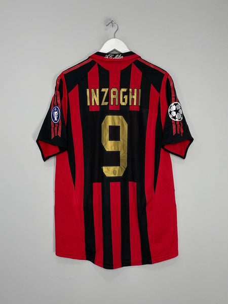 2005/06 AC MILAN INZAGHI #9 C/L HOME SHIRT (L) ADIDAS – Cult Kits