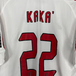 Shop 2005/06 AC MILAN KAKA #22 AWAY SHIRT (XL) ADIDAS, classic football shirts, vintage football shirts & retro soccer jerseys at Cult Kits