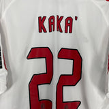 Shop 2005/06 AC MILAN KAKA #22 AWAY SHIRT (XL) ADIDAS, classic football shirts, vintage football shirts & retro soccer jerseys at Cult Kits