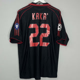 Shop 2005/06 AC MILAN KAKA #22 C/L AWAY SHIRT (L) ADIDAS, classic football shirts, vintage football shirts & retro soccer jerseys at Cult Kits