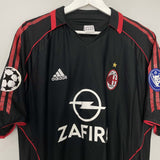 Shop 2005/06 AC MILAN KAKA #22 C/L AWAY SHIRT (L) ADIDAS, classic football shirts, vintage football shirts & retro soccer jerseys at Cult Kits