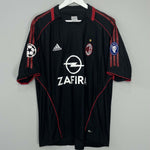 Shop 2005/06 AC MILAN KAKA #22 C/L AWAY SHIRT (L) ADIDAS, classic football shirts, vintage football shirts & retro soccer jerseys at Cult Kits
