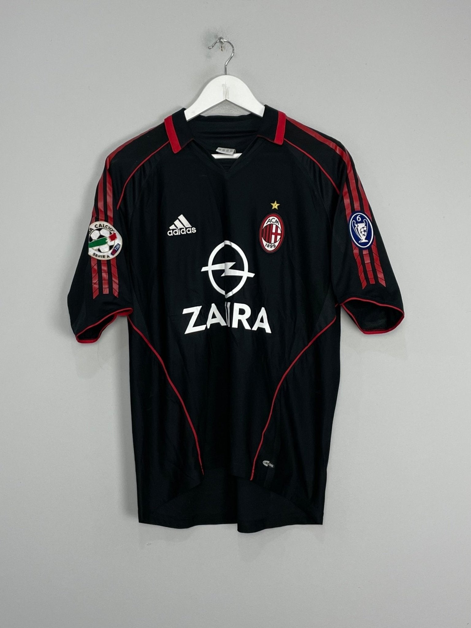 Shop 2005/06 AC MILAN KAKA #22 THIRD SHIRT (M) ADIDAS, classic football shirts, vintage football shirts & retro soccer jerseys at Cult Kits