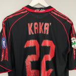Shop 2005/06 AC MILAN KAKA #22 THIRD SHIRT (M) ADIDAS, classic football shirts, vintage football shirts & retro soccer jerseys at Cult Kits