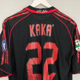 Shop 2005/06 AC MILAN KAKA #22 THIRD SHIRT (M) ADIDAS, classic football shirts, vintage football shirts & retro soccer jerseys at Cult Kits