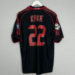 Shop 2005/06 AC MILAN KAKA #22 THIRD SHIRT (M) ADIDAS, classic football shirts, vintage football shirts & retro soccer jerseys at Cult Kits